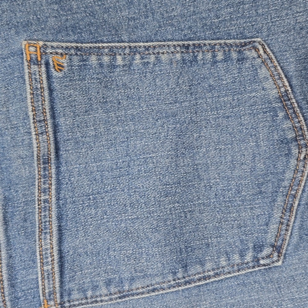 Madewell Mid Rise Kick Out Jean Non Distressed Womens Size 33 - Picture 8 of 16